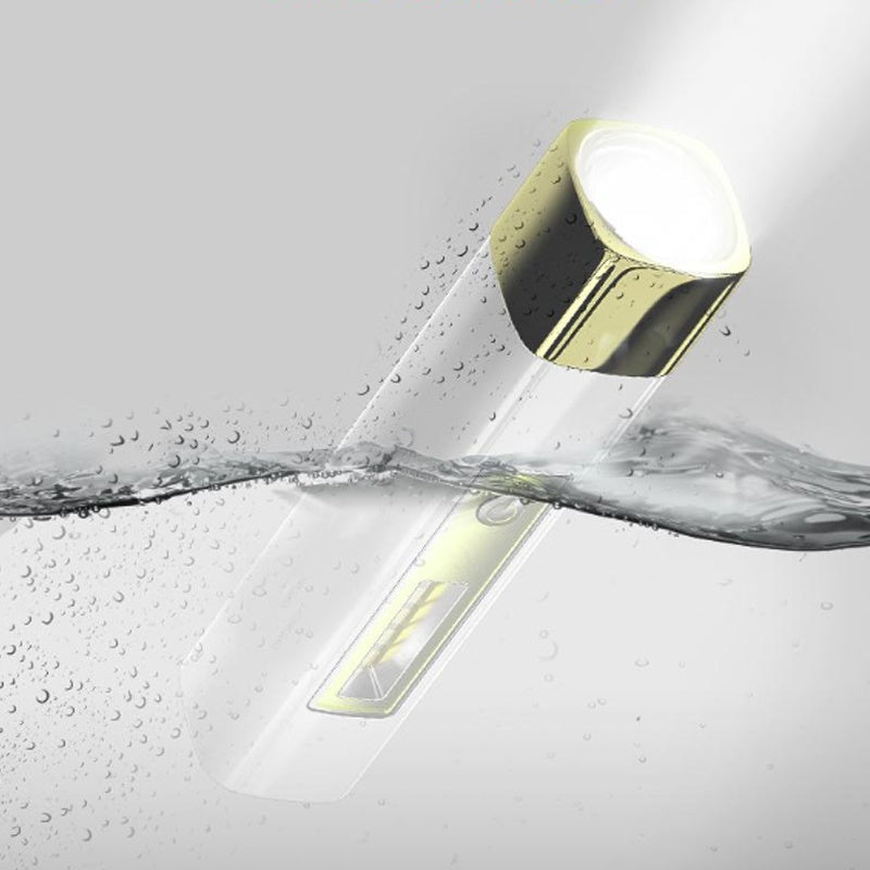 Mini 2-in-1 Flashlight with Power Bank