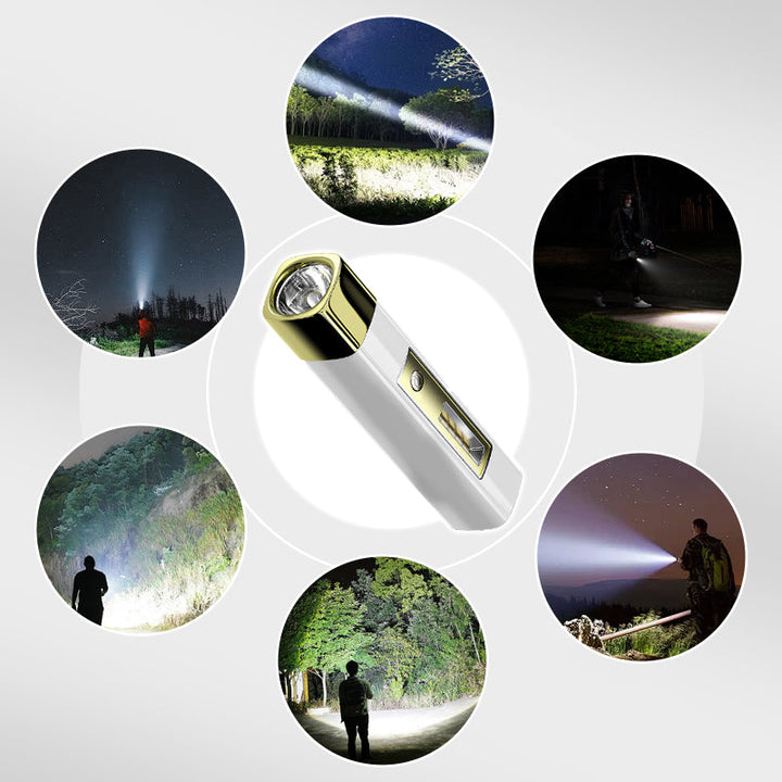 Mini 2-in-1 Flashlight with Power Bank