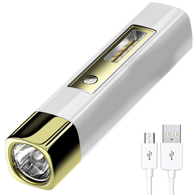 Mini 2-in-1 Flashlight with Power Bank