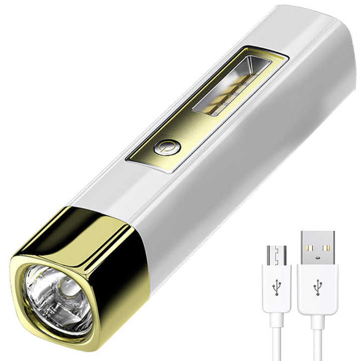 Mini 2-in-1 Flashlight with Power Bank