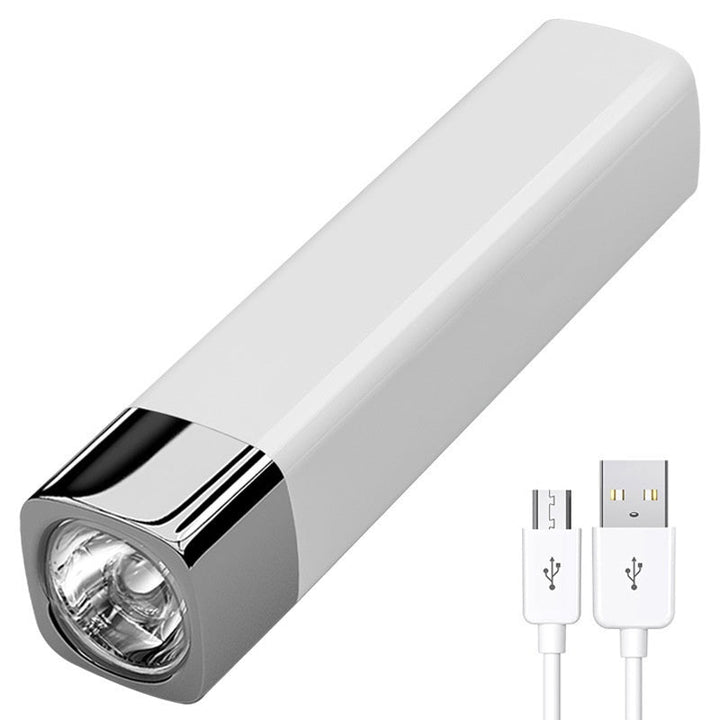 Mini 2-in-1 Flashlight with Power Bank