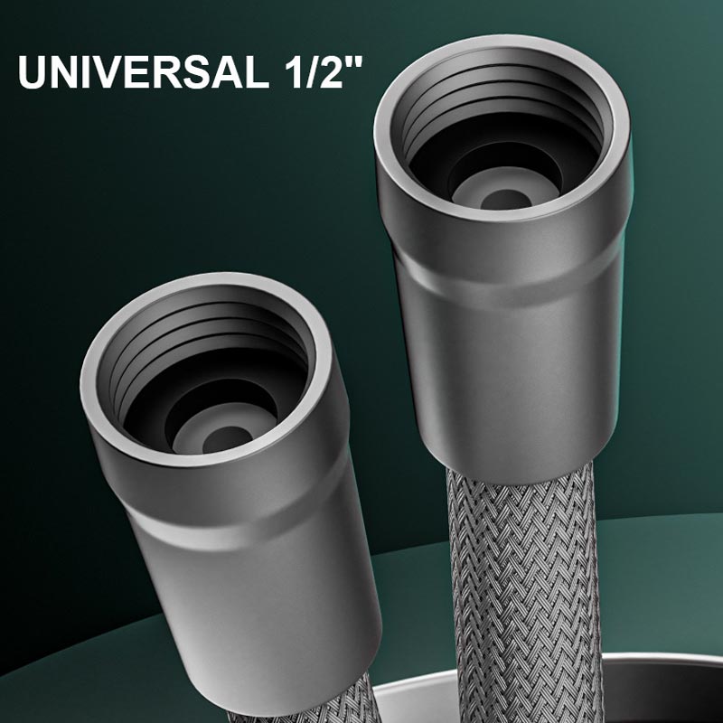 Skanto | Upgraded Explosion-Proof Braided Shower Hose – Leak-Proof