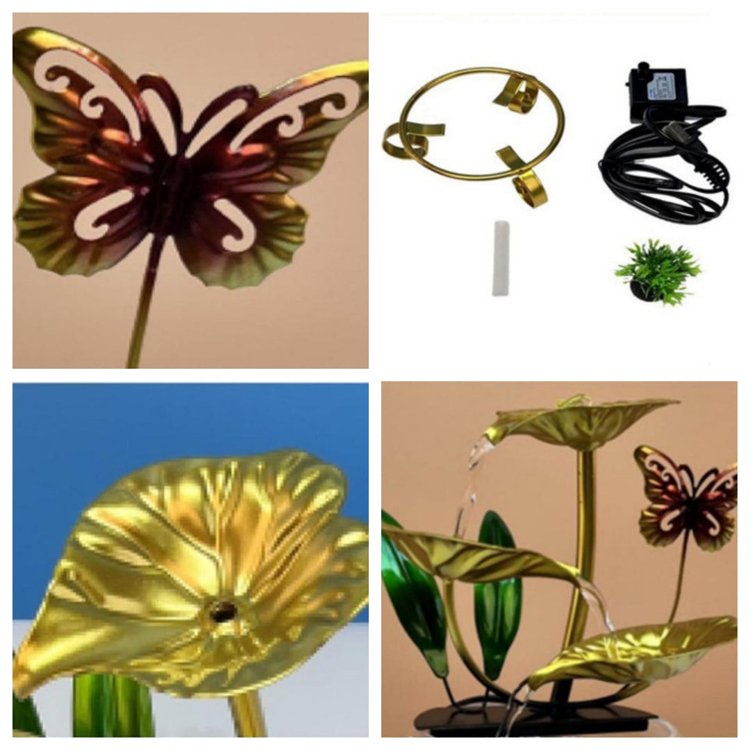 Kalsten | Luxurious creative lotus fish bowl decoration