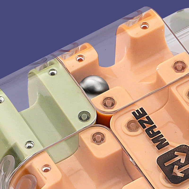 3D labyrinth cube with metal ball | Kalsten