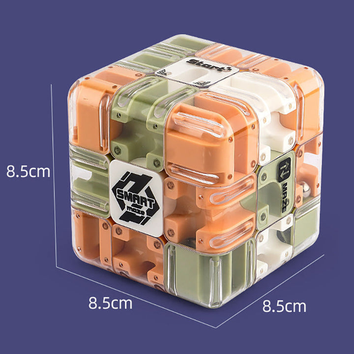 3D labyrinth cube with metal ball | Kalsten