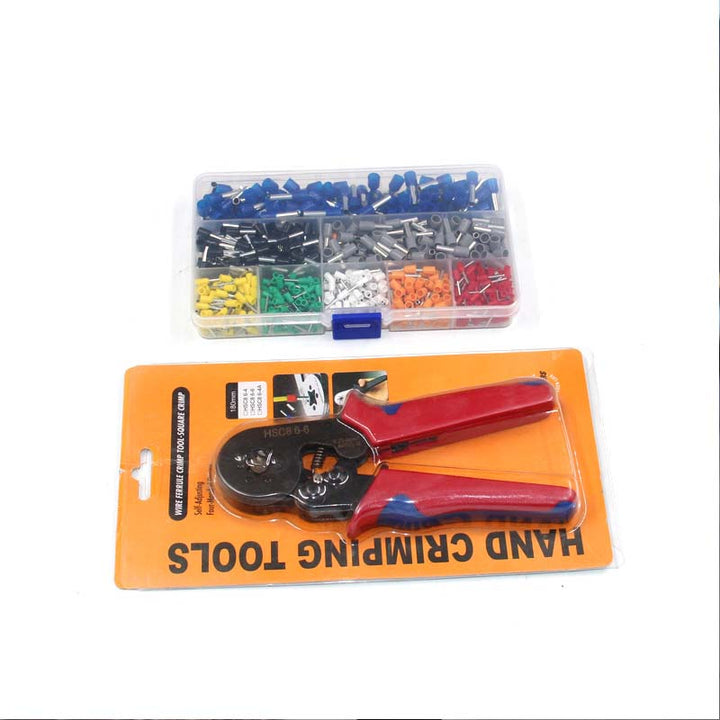 End sleeves set with crimping pliers | Kalsten