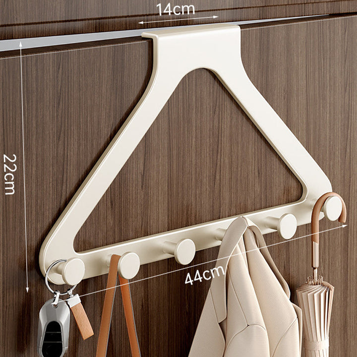 ClariHold Door Hook Rack — More space and organization, completely without drilling stress or door damage | Kalsten