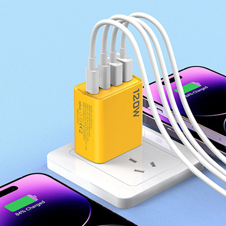 120W USB fast charger with 4 ports | Kalsten