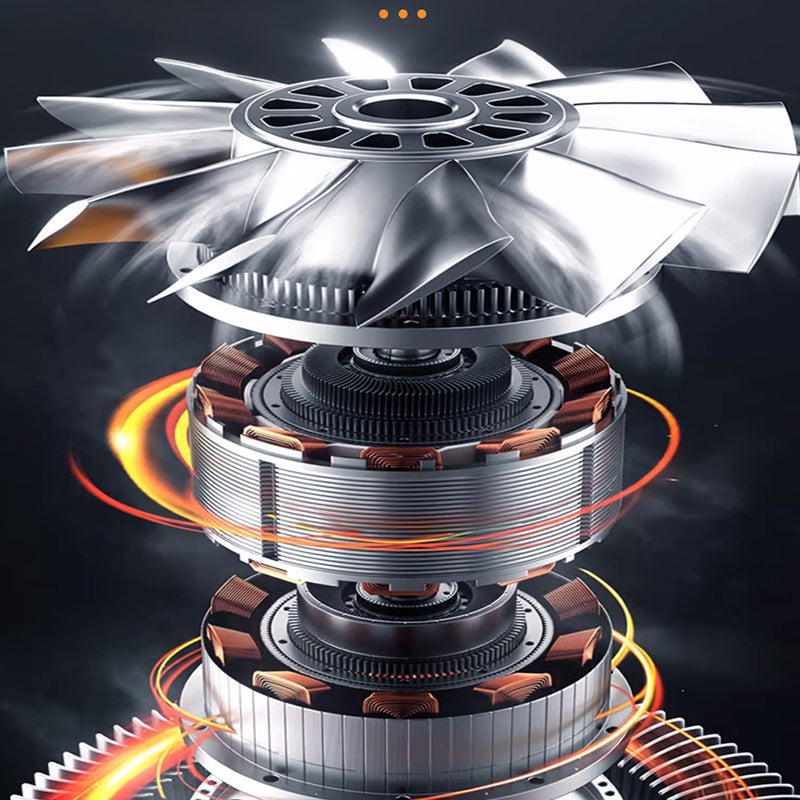 Rechargeable Portable Jet Fan | Kalsten