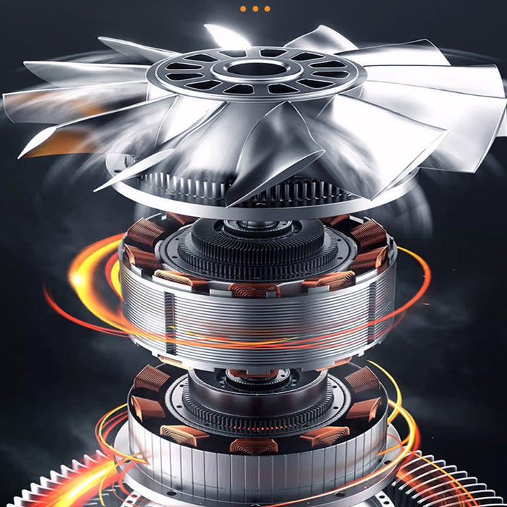 Rechargeable Portable Jet Fan | Kalsten