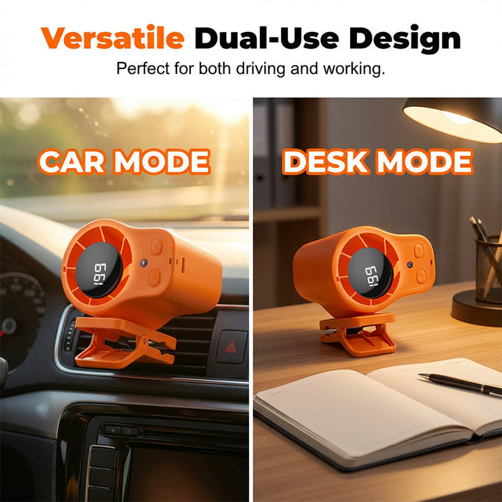 Auto ventilator with clamp mount – 3 speed settings | Kalsten