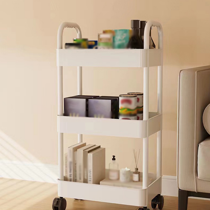 Mobile Kitchen Shelf Organizer with Wheels | Kalsten