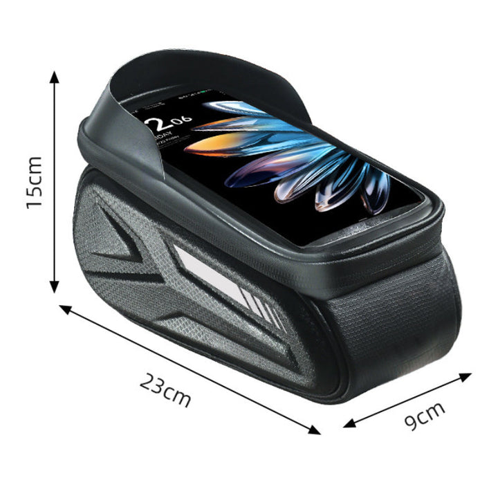 Bike frame bag with phone holder waterproof | Kalsten