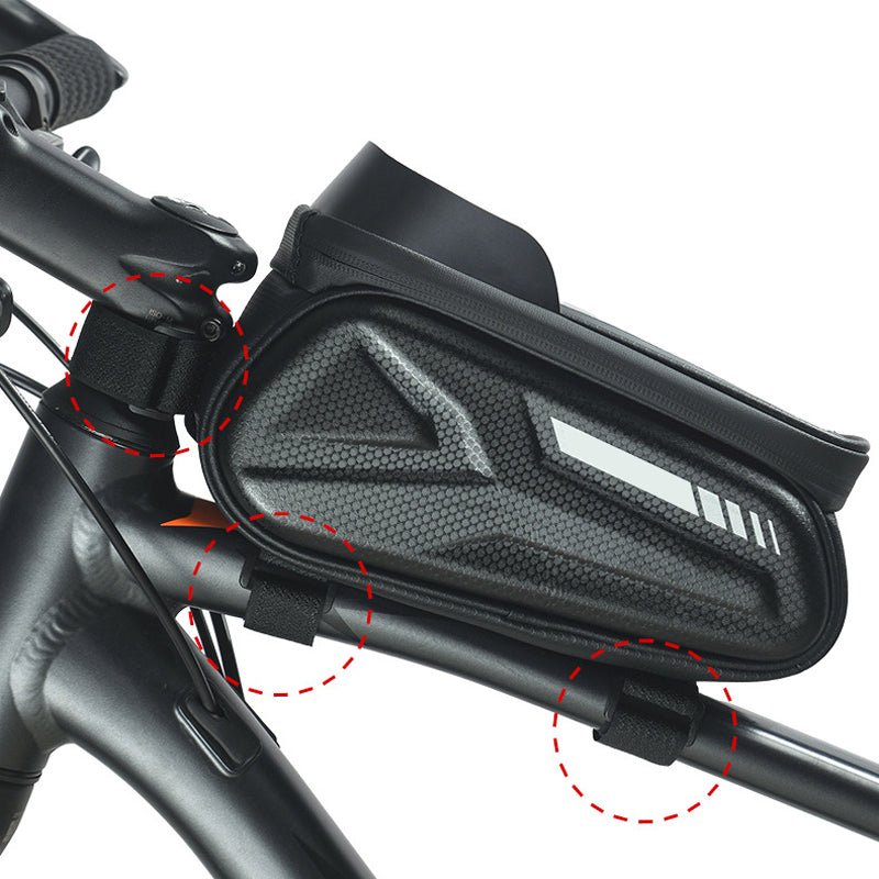 Bike frame bag with phone holder waterproof | Kalsten