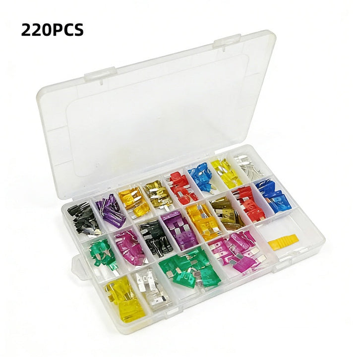 Automotive fuse assortment 300 pieces with fuse puller | Kalsten