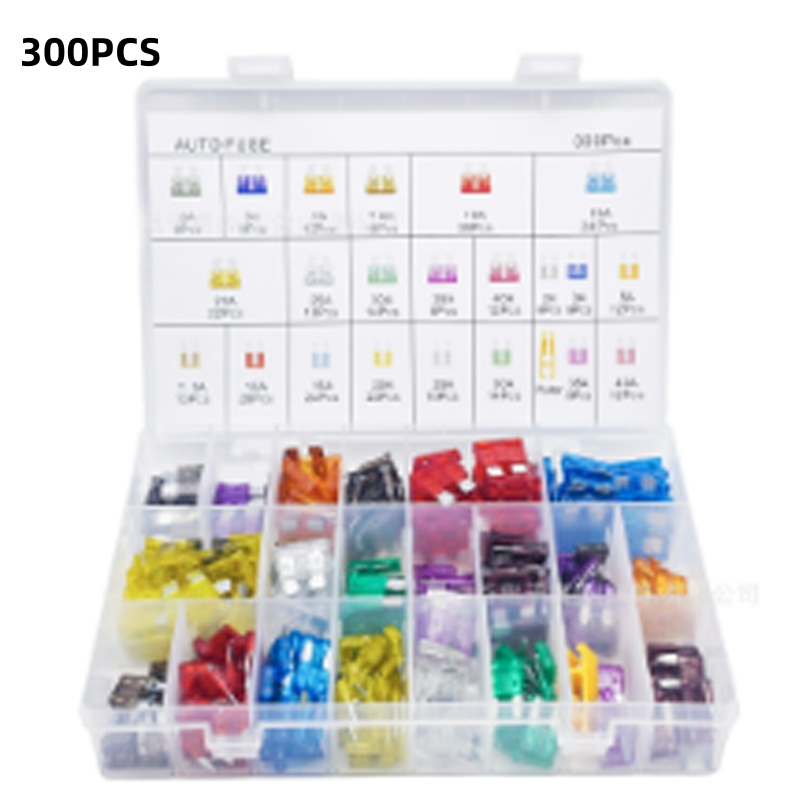 Automotive fuse assortment 300 pieces with fuse puller | Kalsten