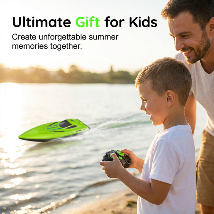 RC racing boat with 2.4 GHz remote control | Kalsten
