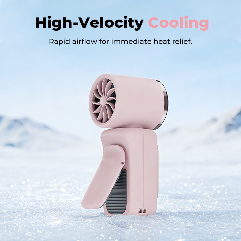 Portable Clip-On Fan with LED Display | Kalsten