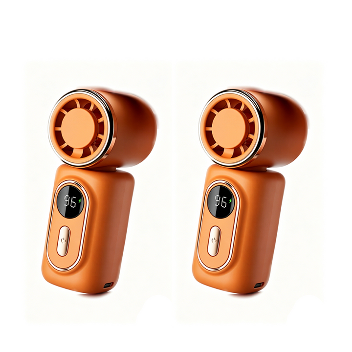 Portable Clip-On Fan with LED Display | Kalsten