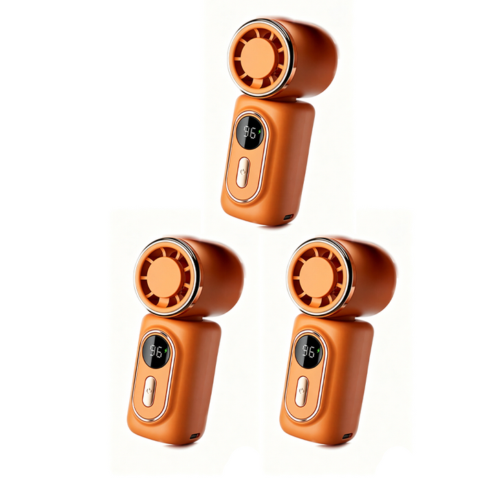 Portable Clip-On Fan with LED Display | Kalsten
