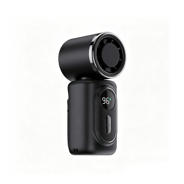 Portable Clip-On Fan with LED Display | Kalsten