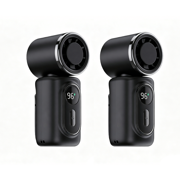 Portable Clip-On Fan with LED Display | Kalsten