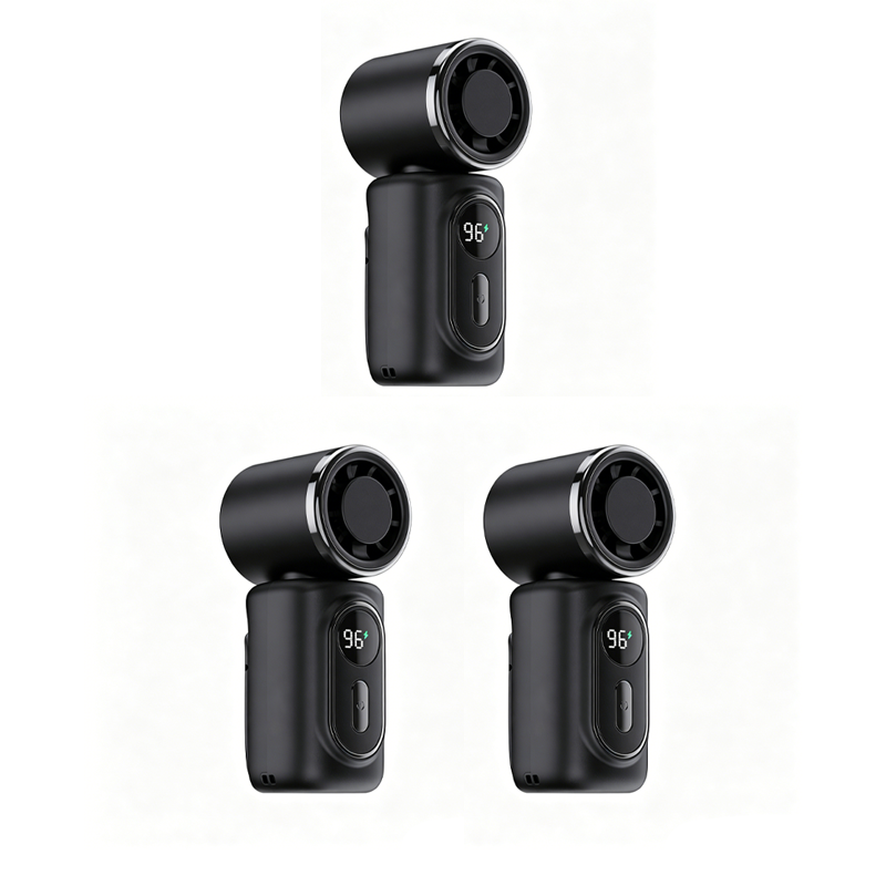 Portable Clip-On Fan with LED Display | Kalsten