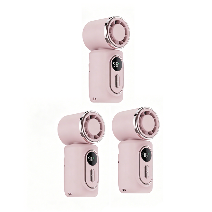 Portable Clip-On Fan with LED Display | Kalsten