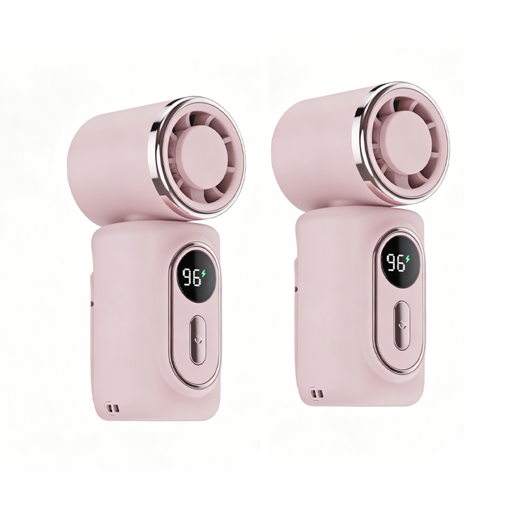 Portable Clip-On Fan with LED Display | Kalsten