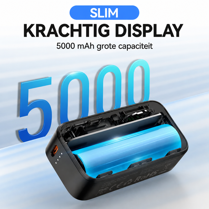 Magnetic 3-in-1 Powerbank with wireless charging | Kalsten