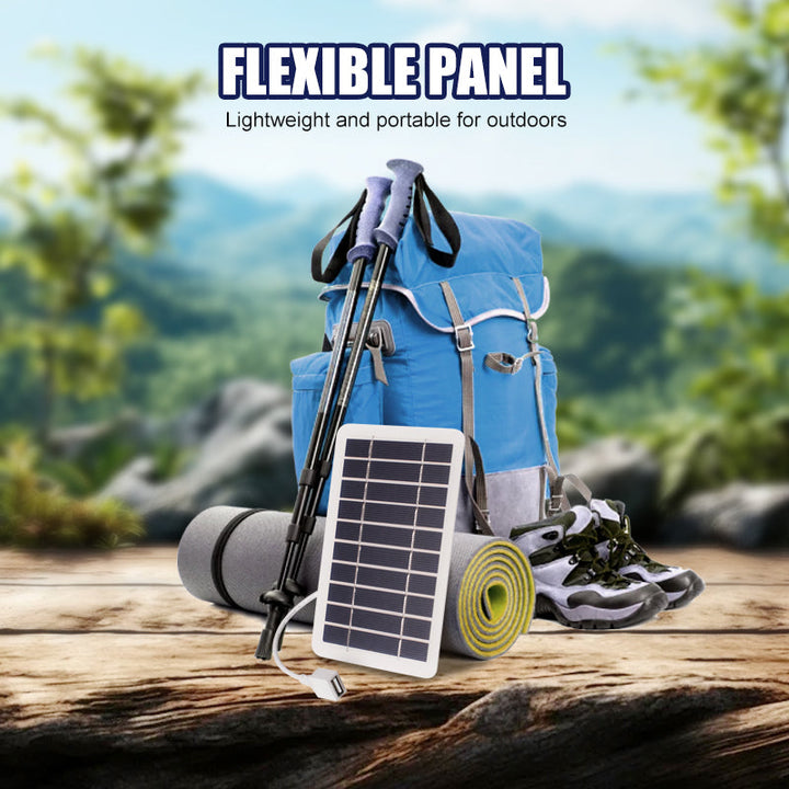 Flexible solar panel 2W 5V with USB output | Kalsten