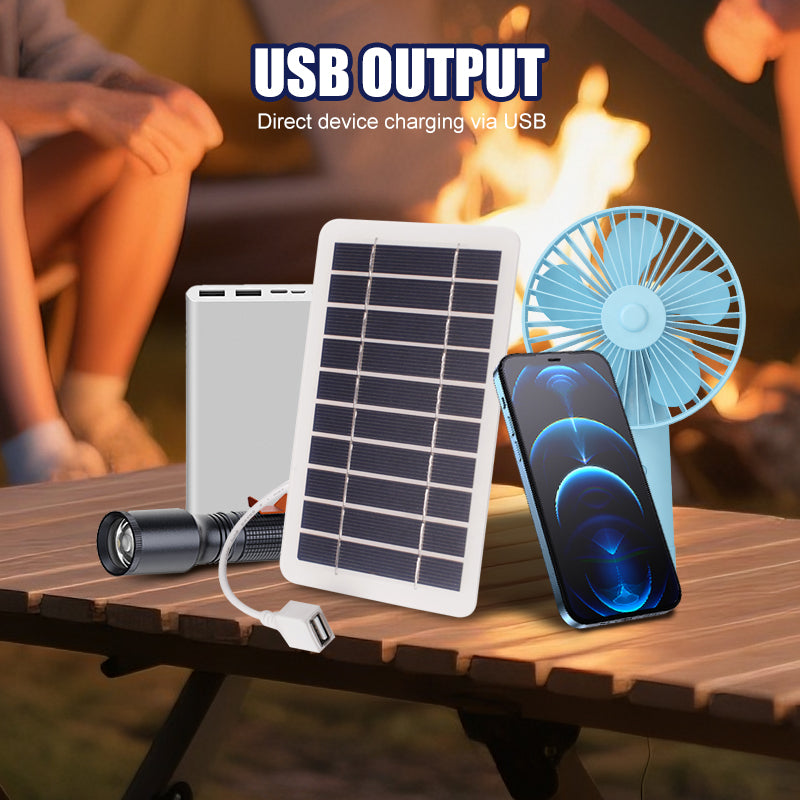 Flexible solar panel 2W 5V with USB output | Kalsten
