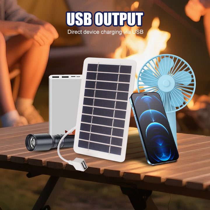 Flexible solar panel 2W 5V with USB output | Kalsten