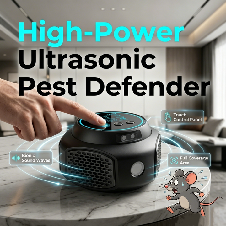 Ultrasonic Pest Repeller with Touch Display | Kalsten