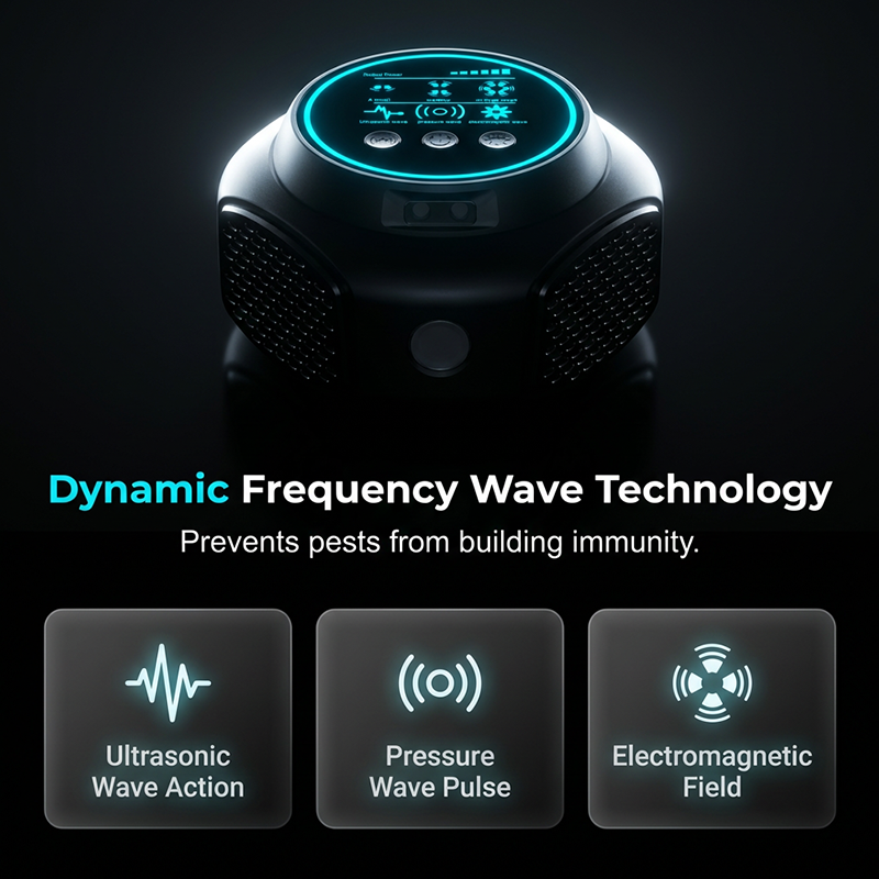 Ultrasonic Pest Repeller with Touch Display | Kalsten