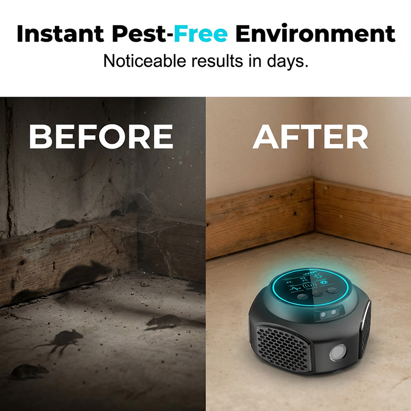 Ultrasonic Pest Repeller with Touch Display | Kalsten