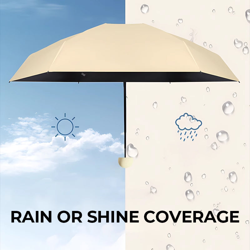 Capsule pocket umbrella with UV protection UPF50+ | Kalsten