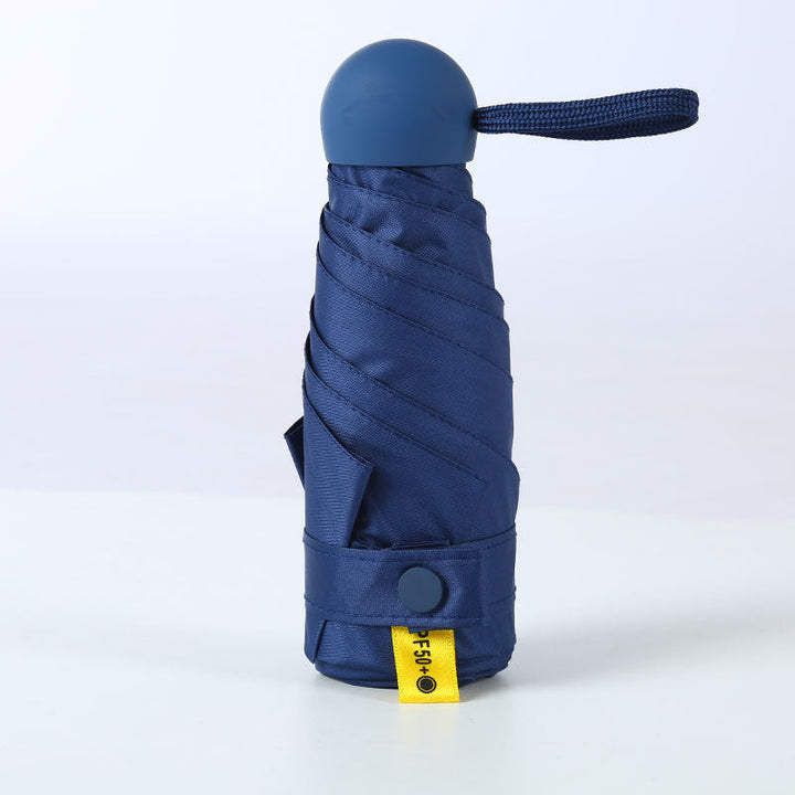 Capsule pocket umbrella with sun protection | Kalsten