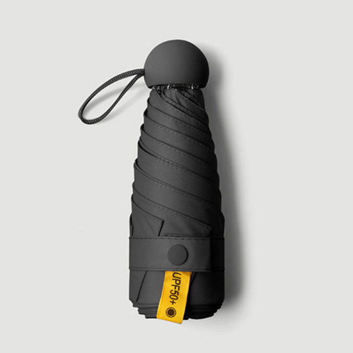 Capsule pocket umbrella with sun protection | Kalsten