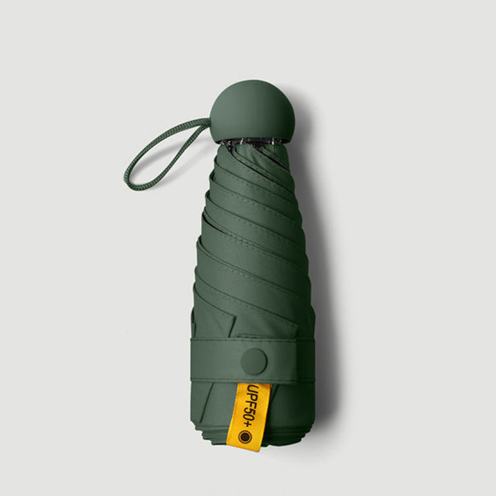 Capsule pocket umbrella with sun protection | Kalsten
