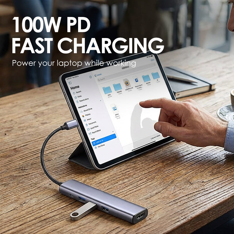 5-in-1 USB-C Hub with 4K HDMI output | Kalsten
