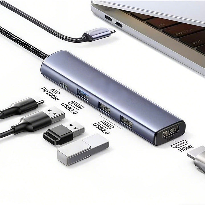 5-in-1 USB-C Hub with 4K HDMI output | Kalsten