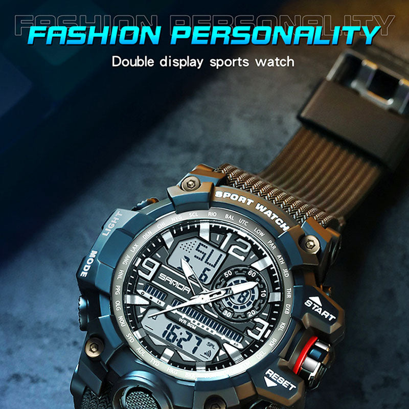 Men's multifunctional watch with luminous display & water protection | Kalsten