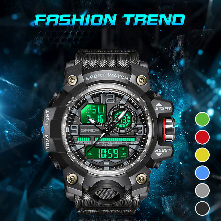 Men's multifunctional watch with luminous display & water protection | Kalsten