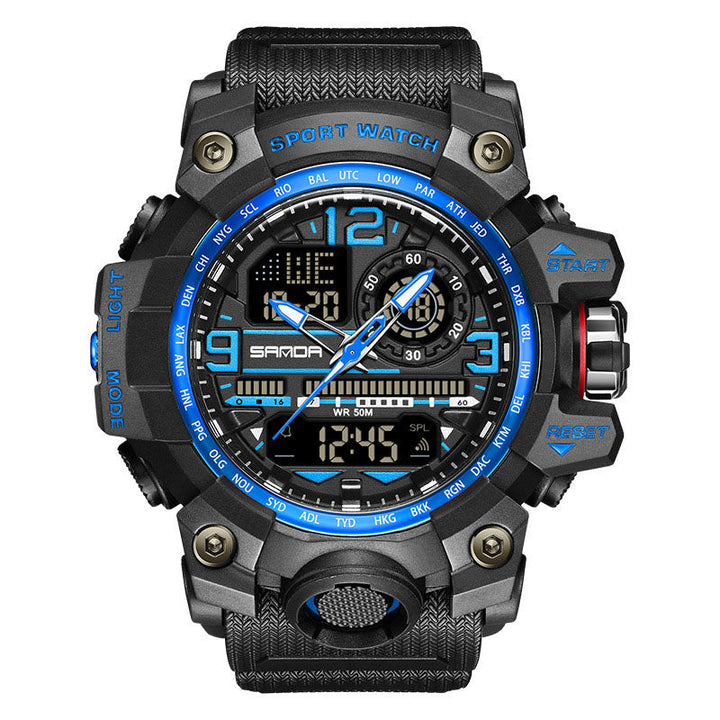 Men's multifunctional watch with luminous display & water protection | Kalsten
