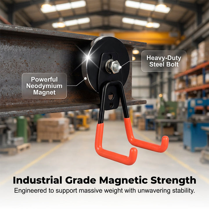 Magnetic double hook for tool storage | Kalsten