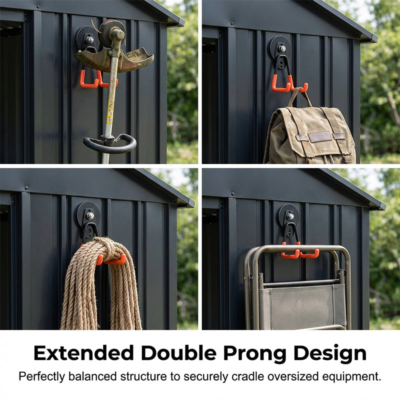 Magnetic double hook for tool storage | Kalsten