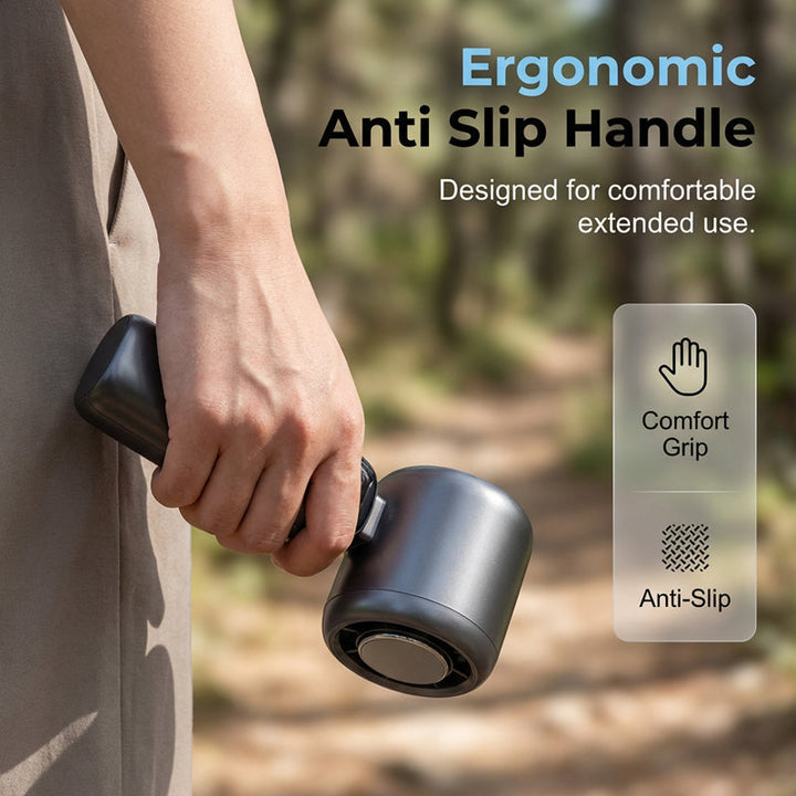 Portable High-Speed Handheld Fan with Ice Cooler | Kalsten