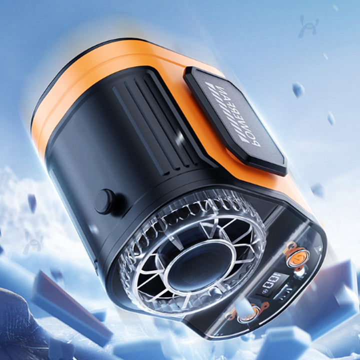Portable Car Clip On Fan with LED Display | Kalsten