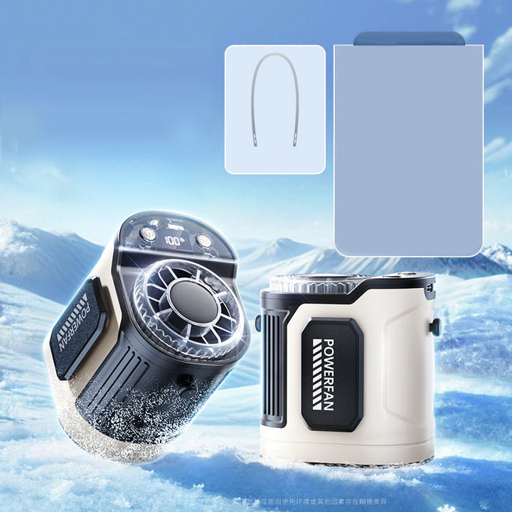 Portable Car Clip On Fan with LED Display | Kalsten
